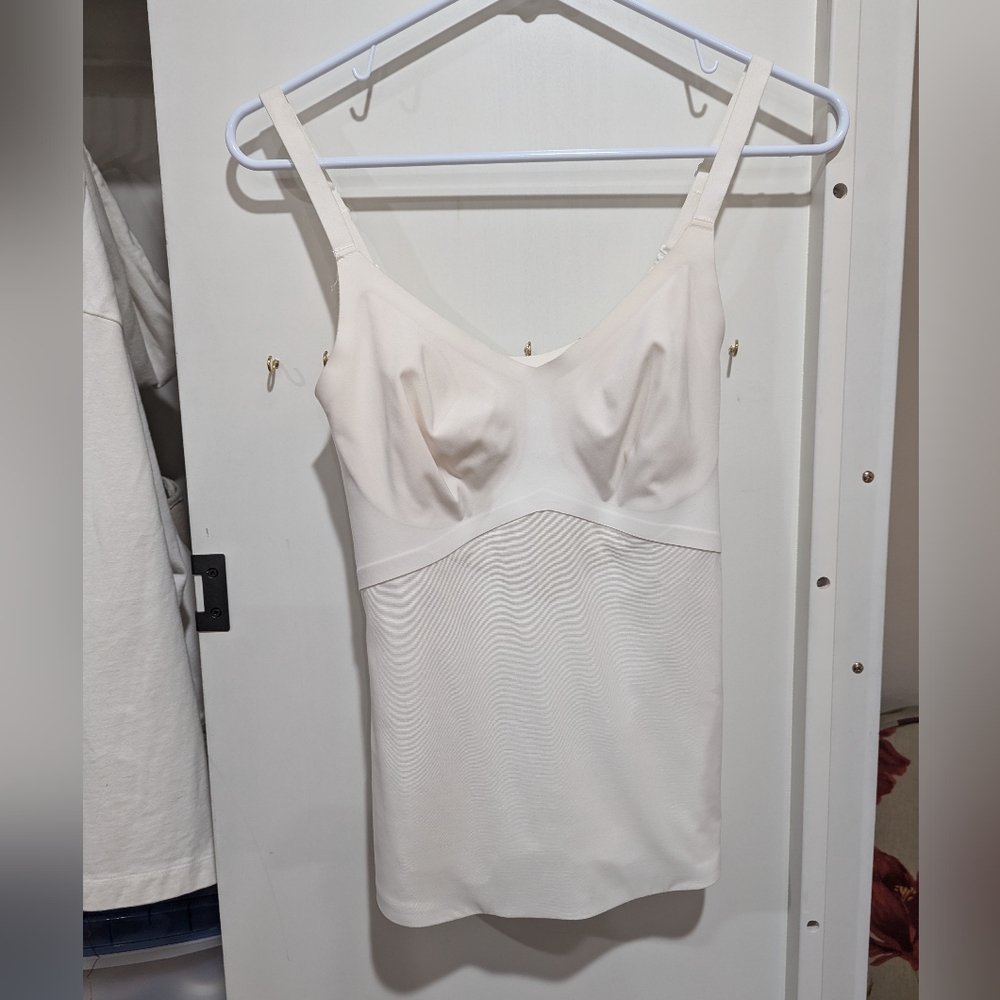 Honeylove White Shapewear Camisole with Adjustable Straps